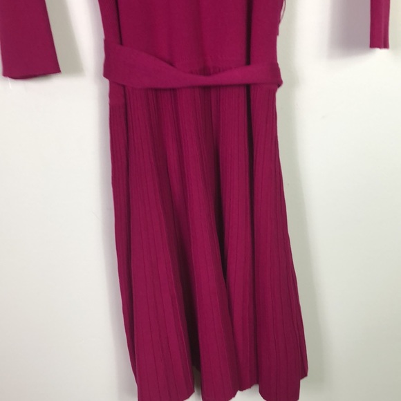 💲SOLD 💲SOLD RALP LAUREN NWT Plum knit dress, belt, Size: XL - Picture 9 of 11